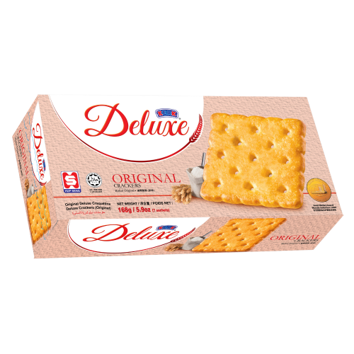 Kerk Deluxe Vegetable Cracker 168g (7s) Box Ja Lan Tiong